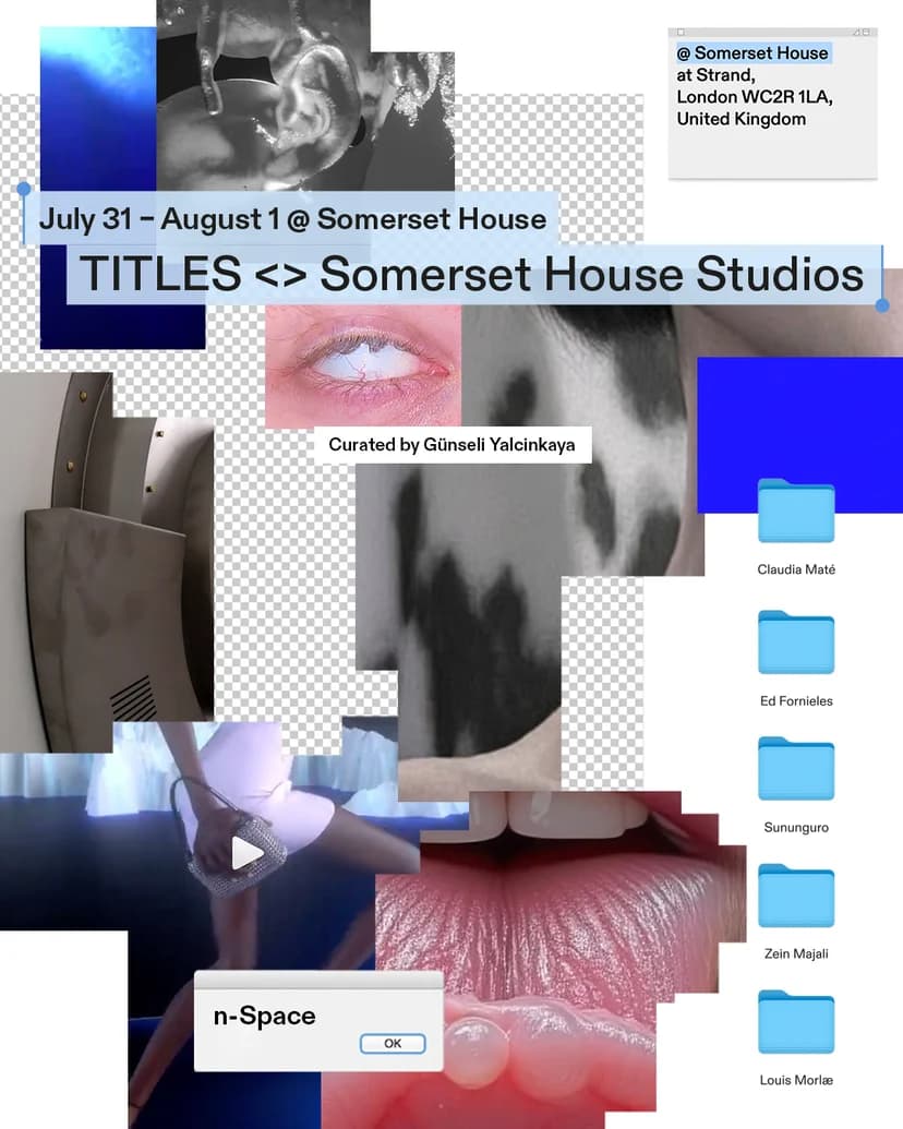 TITLES <> Somerset House Studios: Workshop